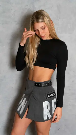 POLLERA REVOLUTION GREY